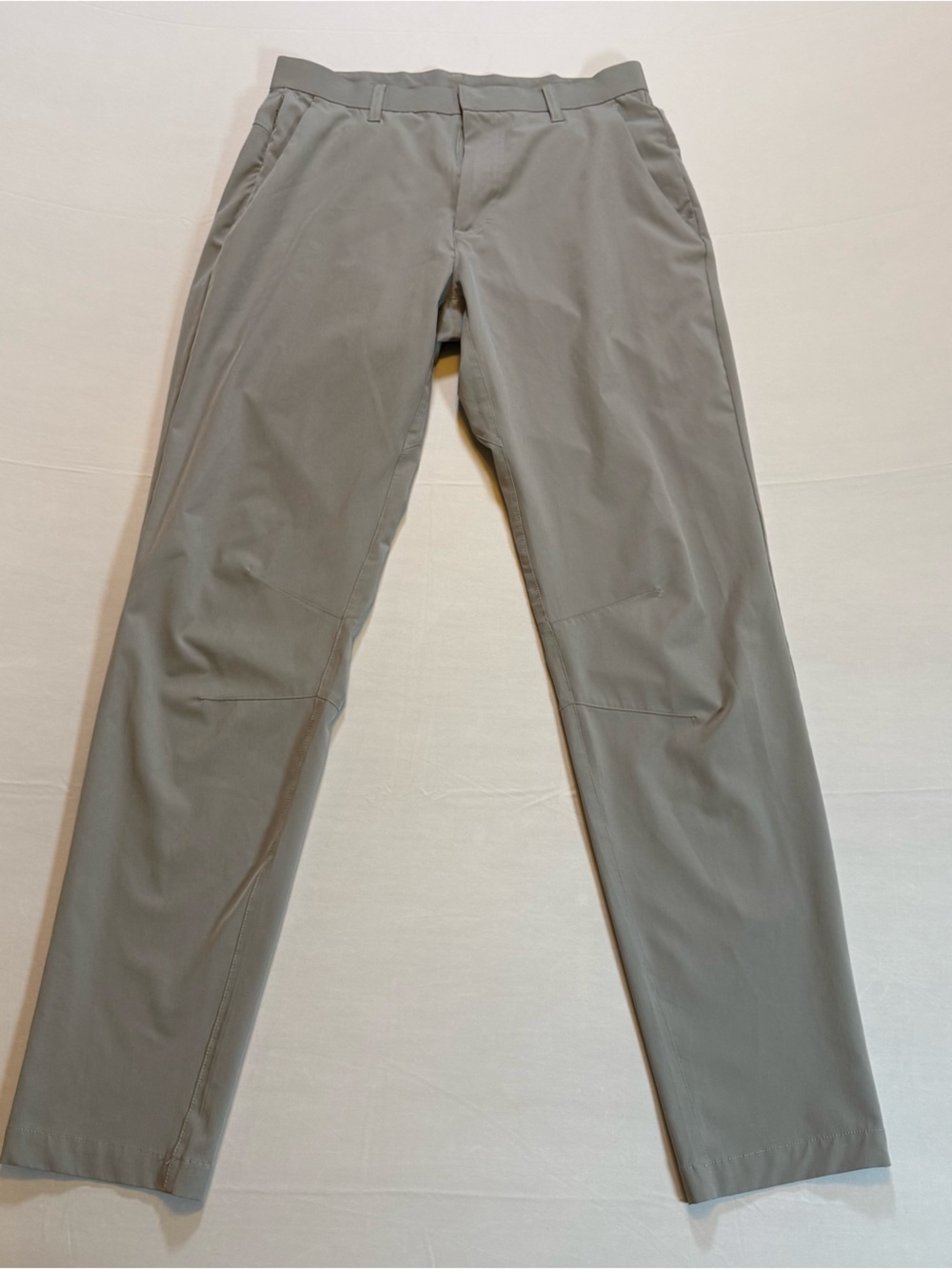 Fabletics Men Gray Performance Golf Pants Stretch Straight Leg 32x32